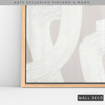 Cargar imagen en el visor de la galería, Arte pintado a mano Pureza minimalista Uno