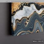 Cargar imagen en el visor de la galería, Cuadro Abstracto Fragmentación Negro