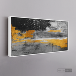 Cargar imagen en el visor de la galería, Cuadro Abstracto Horizonte Oscuro