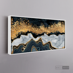 Cargar imagen en el visor de la galería, Cuadro Abstracto Fragmentación Negro