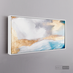 Cargar imagen en el visor de la galería, Cuadro Abstracto Glamour Azul