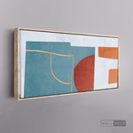 Cargar imagen en el visor de la galería, Cuadro Abstracto Minimalista Construcción