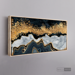 Cargar imagen en el visor de la galería, Cuadro Abstracto Fragmentación Negro