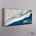 Cargar imagen en el visor de la galería, Cuadro Abstracto Olas fluidas