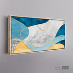 Cargar imagen en el visor de la galería, Cuadro Abstracto Minimalista Fluir