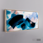 Cargar imagen en el visor de la galería, Cuadro Abstracto Danza Azul