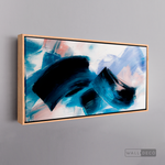 Cargar imagen en el visor de la galería, Cuadro Abstracto Danza Azul