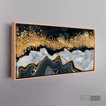 Cargar imagen en el visor de la galería, Cuadro Abstracto Fragmentación Negro