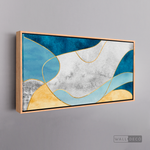 Cargar imagen en el visor de la galería, Cuadro Abstracto Minimalista Fluir