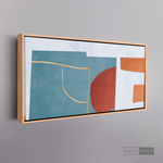 Cargar imagen en el visor de la galería, Cuadro Abstracto Minimalista Construcción