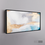 Cargar imagen en el visor de la galería, Cuadro Abstracto Glamour Azul