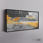 Cargar imagen en el visor de la galería, Cuadro Abstracto Horizonte Oscuro