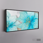 Cargar imagen en el visor de la galería, Cuadro Clásico Flores en Azul