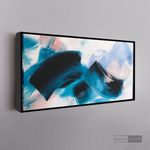 Cargar imagen en el visor de la galería, Cuadro Abstracto Danza Azul