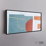 Cargar imagen en el visor de la galería, Cuadro Abstracto Minimalista Construcción