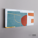 Cargar imagen en el visor de la galería, Cuadro Abstracto Minimalista Construcción