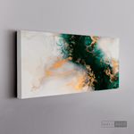 Cargar imagen en el visor de la galería, Cuadro Abstracto Fluido verde