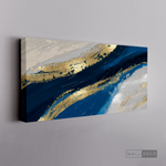 Cargar imagen en el visor de la galería, Cuadro Abstracto Fluido en Azul