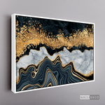 Cargar imagen en el visor de la galería, Cuadro Abstracto Fragmentación Negro