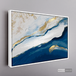 Cargar imagen en el visor de la galería, Cuadro Abstracto Olas fluidas