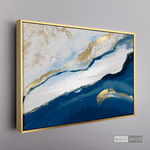 Cargar imagen en el visor de la galería, Cuadro Abstracto Olas fluidas