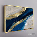 Cargar imagen en el visor de la galería, Cuadro Abstracto Fluido en Azul