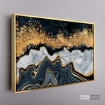 Cargar imagen en el visor de la galería, Cuadro Abstracto Fragmentación Negro