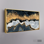 Cargar imagen en el visor de la galería, Cuadro Abstracto Fragmentación Negro