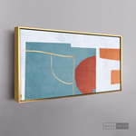 Cargar imagen en el visor de la galería, Cuadro Abstracto Minimalista Construcción