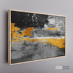 Cargar imagen en el visor de la galería, Cuadro Abstracto Horizonte Oscuro