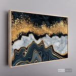 Cargar imagen en el visor de la galería, Cuadro Abstracto Fragmentación Negro