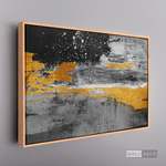 Cargar imagen en el visor de la galería, Cuadro Abstracto Horizonte Oscuro