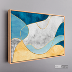 Cargar imagen en el visor de la galería, Cuadro Abstracto Minimalista Fluir