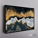 Cargar imagen en el visor de la galería, Cuadro Abstracto Fragmentación Negro