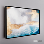 Cargar imagen en el visor de la galería, Cuadro Abstracto Glamour Azul