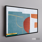 Cargar imagen en el visor de la galería, Cuadro Abstracto Minimalista Construcción