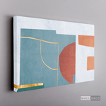 Cargar imagen en el visor de la galería, Cuadro Abstracto Minimalista Construcción