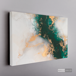 Cargar imagen en el visor de la galería, Cuadro Abstracto Fluido verde