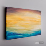 Cargar imagen en el visor de la galería, Cuadro Abstracto Atardecer en el mar