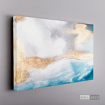 Cargar imagen en el visor de la galería, Cuadro Abstracto Glamour Azul