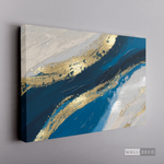 Cargar imagen en el visor de la galería, Cuadro Abstracto Fluido en Azul