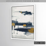 Cargar imagen en el visor de la galería, Arte pintado a mano Abstracción minimalista