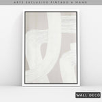 Cargar imagen en el visor de la galería, Arte pintado a mano Pureza minimalista Uno