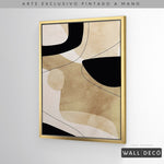 Cargar imagen en el visor de la galería, Arte pintado a mano Armonía minimalista