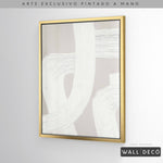 Cargar imagen en el visor de la galería, Arte pintado a mano Pureza minimalista Uno