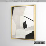 Cargar imagen en el visor de la galería, Arte pintado a mano Esencia minimalista