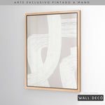 Cargar imagen en el visor de la galería, Arte pintado a mano Pureza minimalista Uno