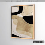 Cargar imagen en el visor de la galería, Arte pintado a mano Armonía minimalista