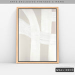 Cargar imagen en el visor de la galería, Arte pintado a mano Pureza minimalista Dos