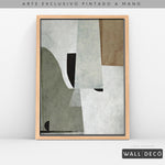 Cargar imagen en el visor de la galería, Arte pintado a mano Estructuras minimalistas Uno
